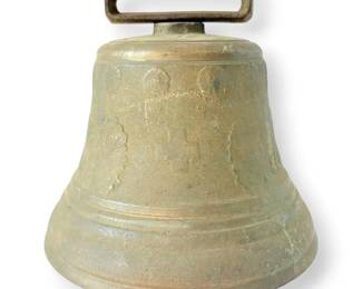 Antique 1878 Saignelegier Brass Bell