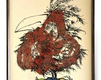 The Relative Framed Print By Robert Sargent 23.5 x29.5 