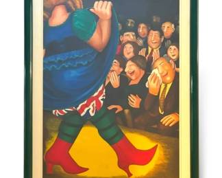 Panto Dame By Beryl Cook 27 x34.5 