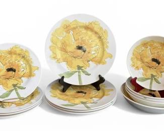 Royal Stafford Yellow Poppy Floral Dinner Ware