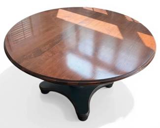 Antiguan Pedestal Table By Stickley