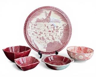 Our America Plate By Rockwell Kent  More Dishes