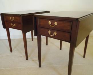 Henkel Harris pair end tables