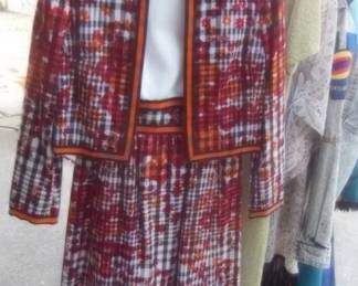 vintage 60s ladies 2 piece