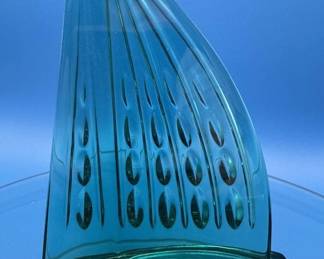 Sailboat art glass.