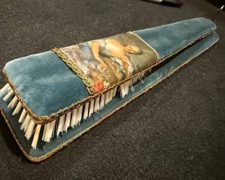 French antique garment brush.