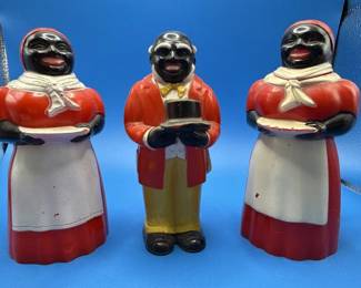 Many collectible pieces of Black Americana. 