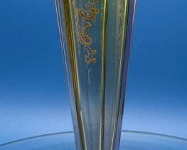 Art glass purchased from Drew's Antiques in Omaha.