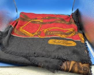 Rapl Lauren. Equestrian scarf.