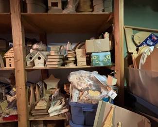 wood crafts - hundreds, all shapes and sizes