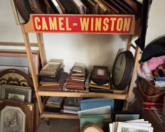 Picture frames and framed art