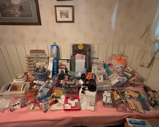 scrapbooking supplies