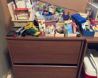 Office supplies: new in package pens, markers, highlighters, paper clips, staples, sharpies, paper, tape