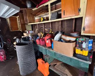 Tools and garage things