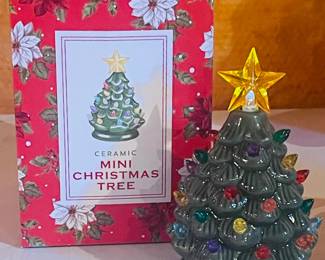 Mini Ceramic Christmas Tree
