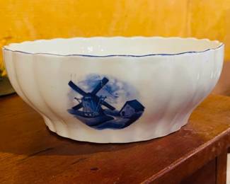 Delft Windmill Bowl 