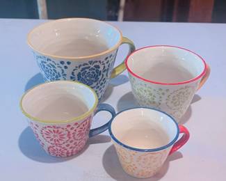 Anthropologie Measuring Cups
