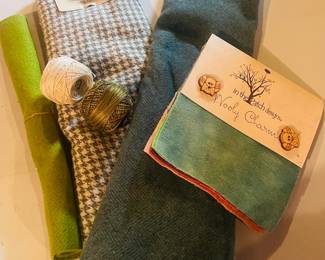 Hand-Dyed Wool for Crafts 