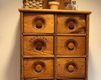 Primitive Spice/Apothecary Box 