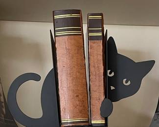 Cat Bookends