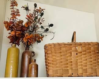 Stoneware/Jugs/Vintage Basket 