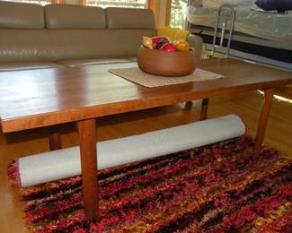Butcher Block Coffee Table 65x24.5x21