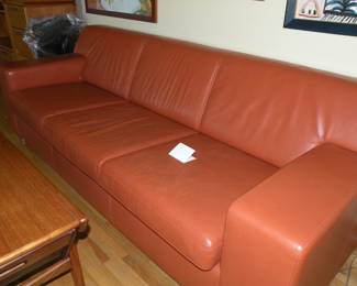 Leather Sofa 94x35x30.5