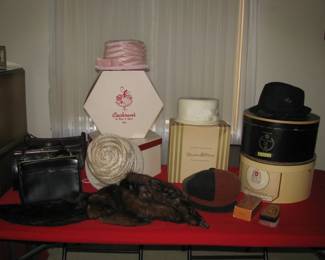 Vintage hat by local hatter or milliner