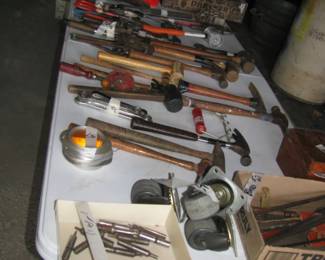 Some of the hand tools