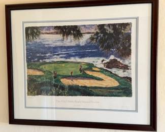Print, Pebble Beach National Pro Am by Scott Medlock 299/800