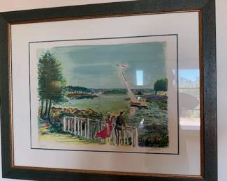 Colored Lithograph by Jean Claude Picot (187/250)