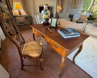 Antique Queen Anne Style Desk