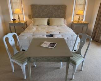 Antique Painted Game Table