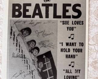 Art Hatch Show Print The Beatles