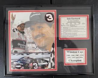 Art Dale Earnhardt Winston Cup Champion Print