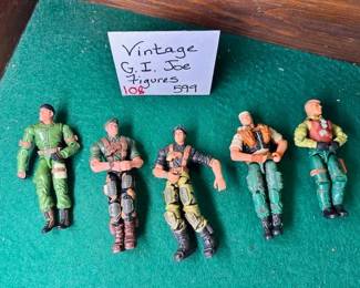 Vintage G I Joe Figures
