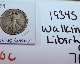 Walking Liberty 1934S