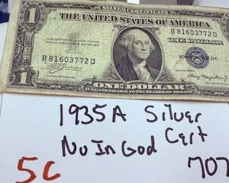1935A Silver Cert 