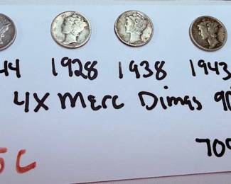 4 Merc Dimes 
