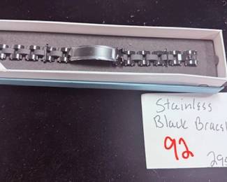 Stainless Black Bracelet 