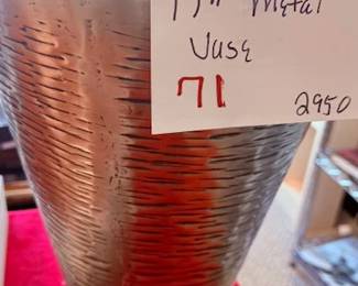 Metal Vase 