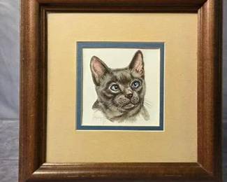 Original Art - Gray Cat