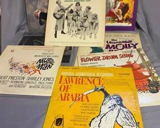 Vinyl Lot 6 - SoundTracks - Gone with the Wind, the Sound of Music and more