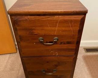 Yield House Wood File Cabinet