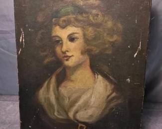 Original  Art - Oil  Portrait of A Woman 