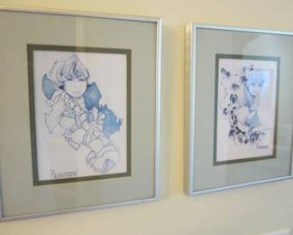 "Garden Child" & "Stacy" Christine Rosamond