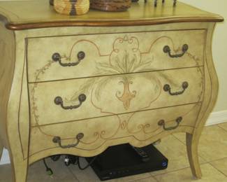Hand Painted Bombay Chest