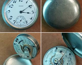More views of the Elgin Nat'l Watch Co.  31225132 pocket watch