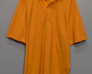 Right Edge by Fairway & Greene men's orange golf polo shirt size L