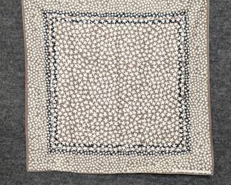 Perry Ellis vintage star-pattern scarf